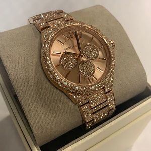 Michael Kors Oversized Camille Rose Gold Watch